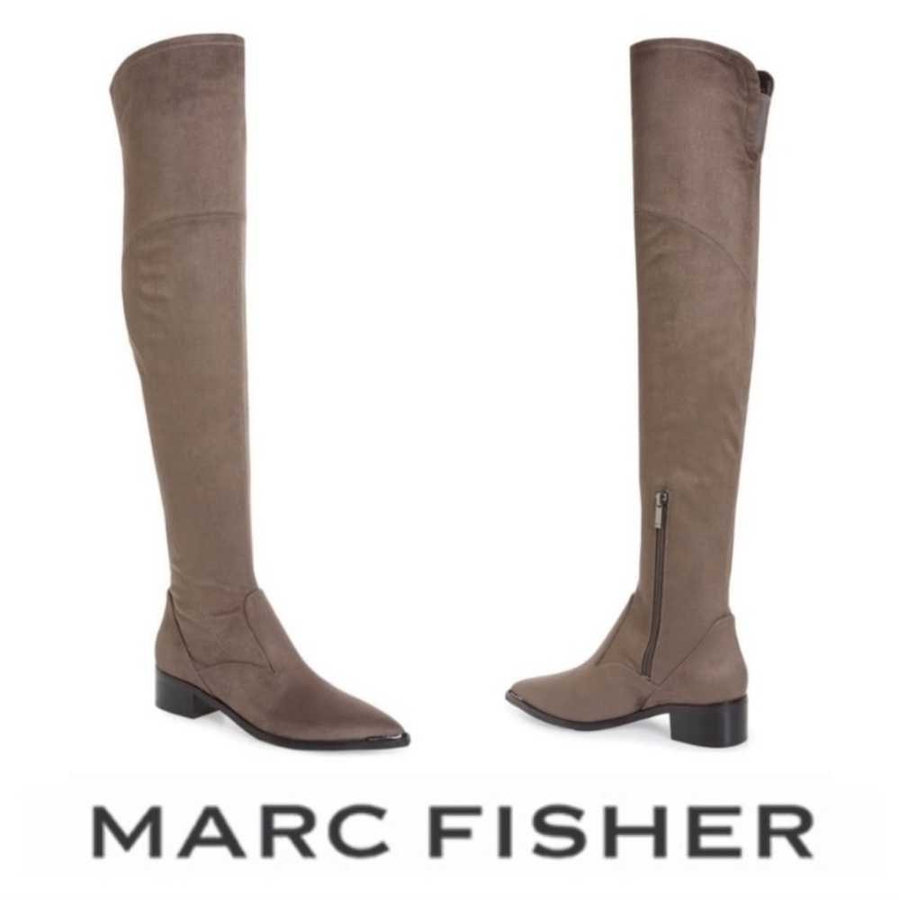 Marc Fisher Yakira Thigh High Suede Boot